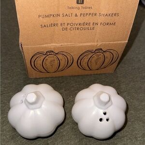 Talking Tables White Pumpkin Salt & Pepper Shakers